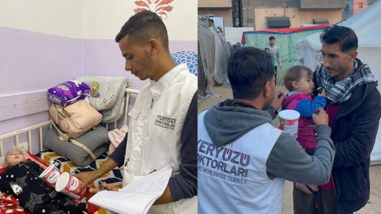 Gazze’li bebeklere acil süt ve mama desteği