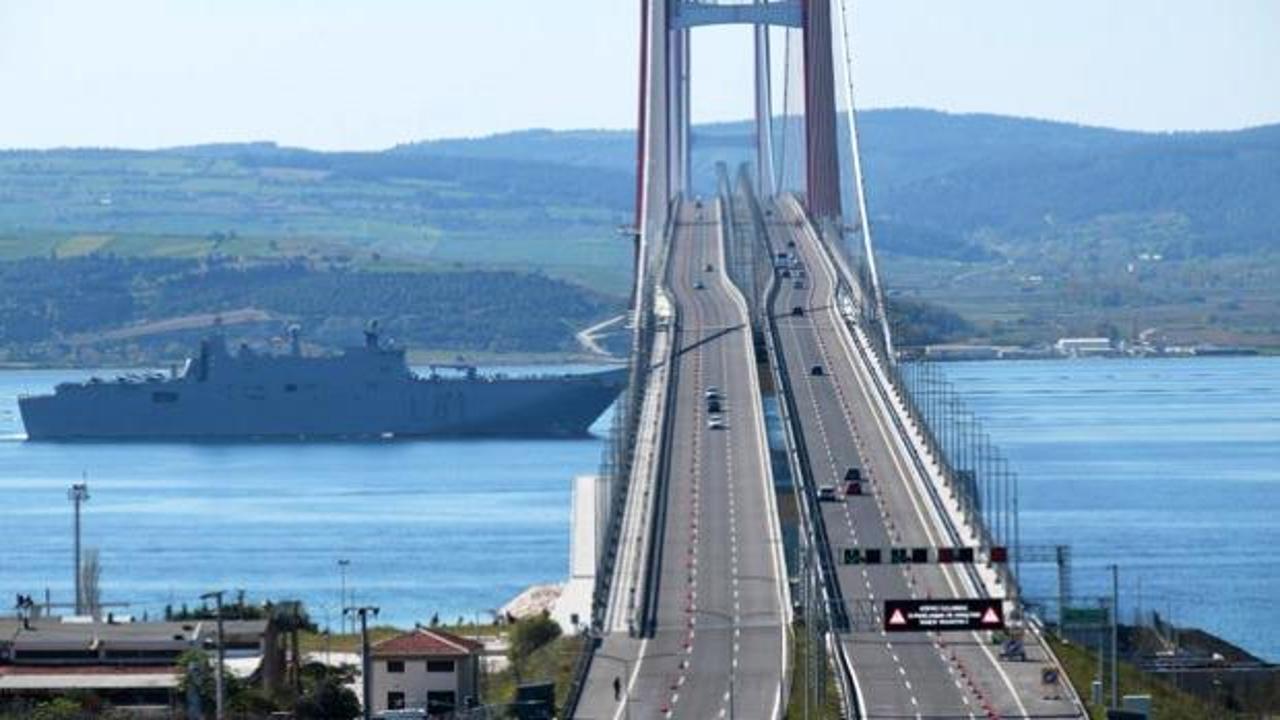 İspanya savaş gemisi Çanakkale Boğazı’nda!