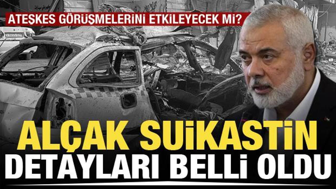 İsrail basını, İsmail Heniyye’nin oğullarına yönelik suikastın detaylarını açıkladı