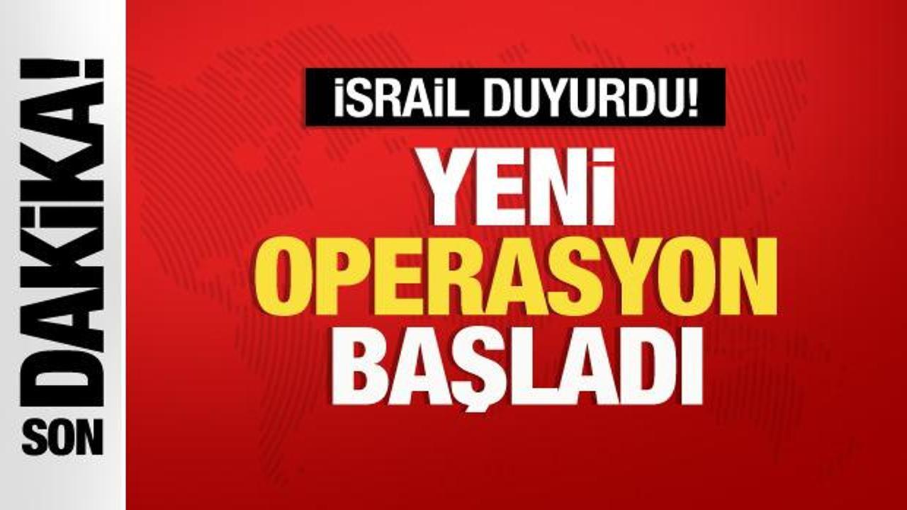 İsrail, Gazze’yi ortadan bölen koridora “operasyon” başlattığını duyurdu