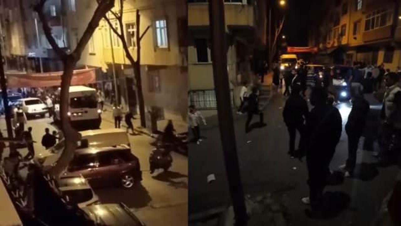 Gaziosmanpaşa’da asker eğlencesinde kavga çıktı