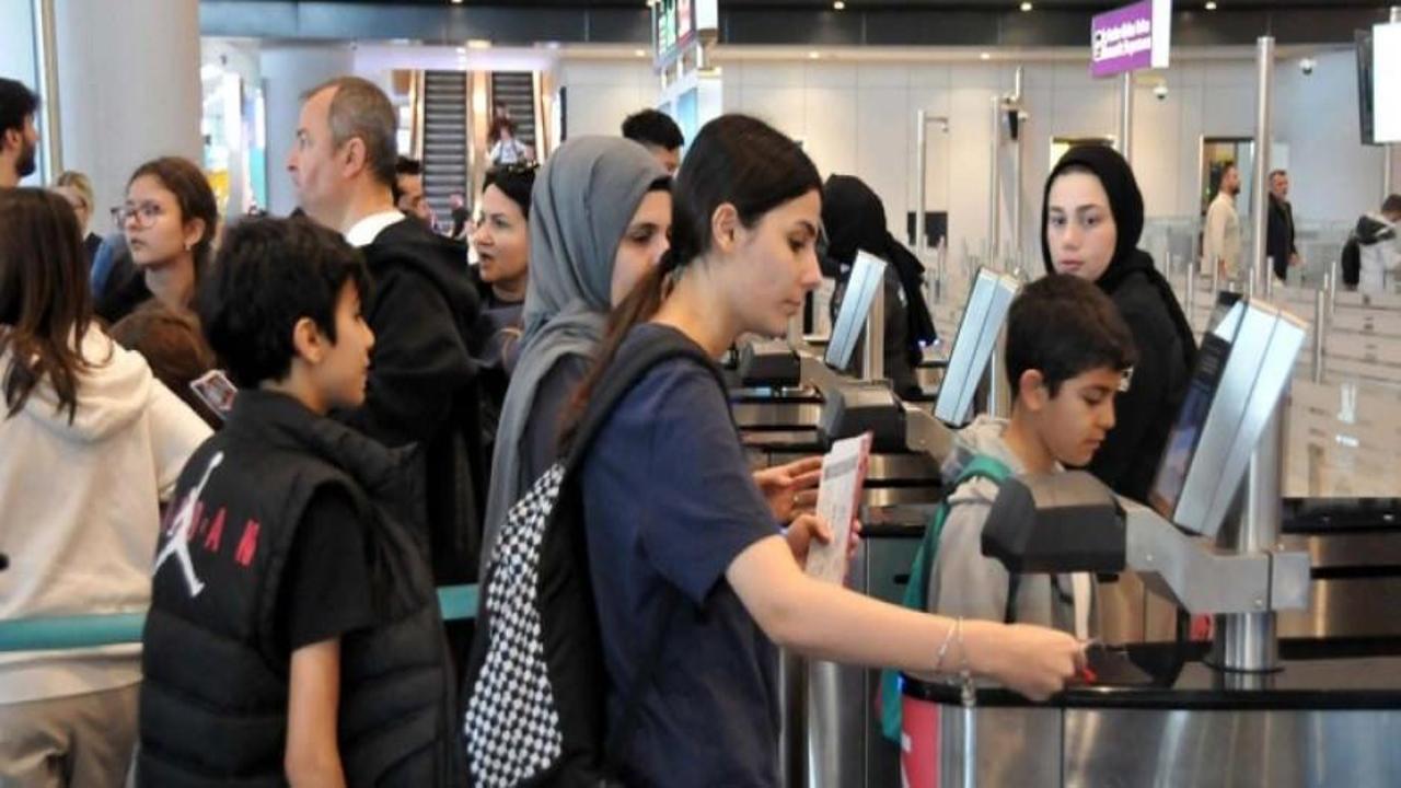 İstanbul Havalimanı’nda bayram tatili yoğunluğu
