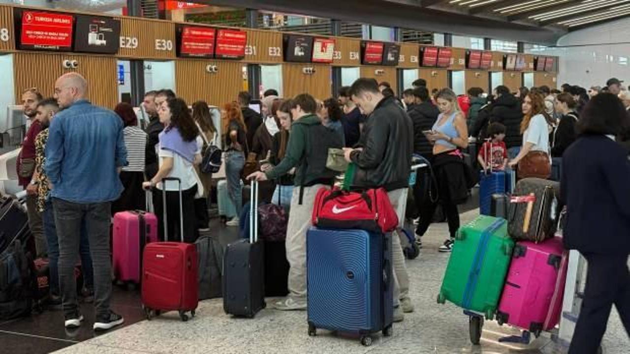 İstanbul Havalimanı’ndan dün 222 bin yolcu seyahat etti