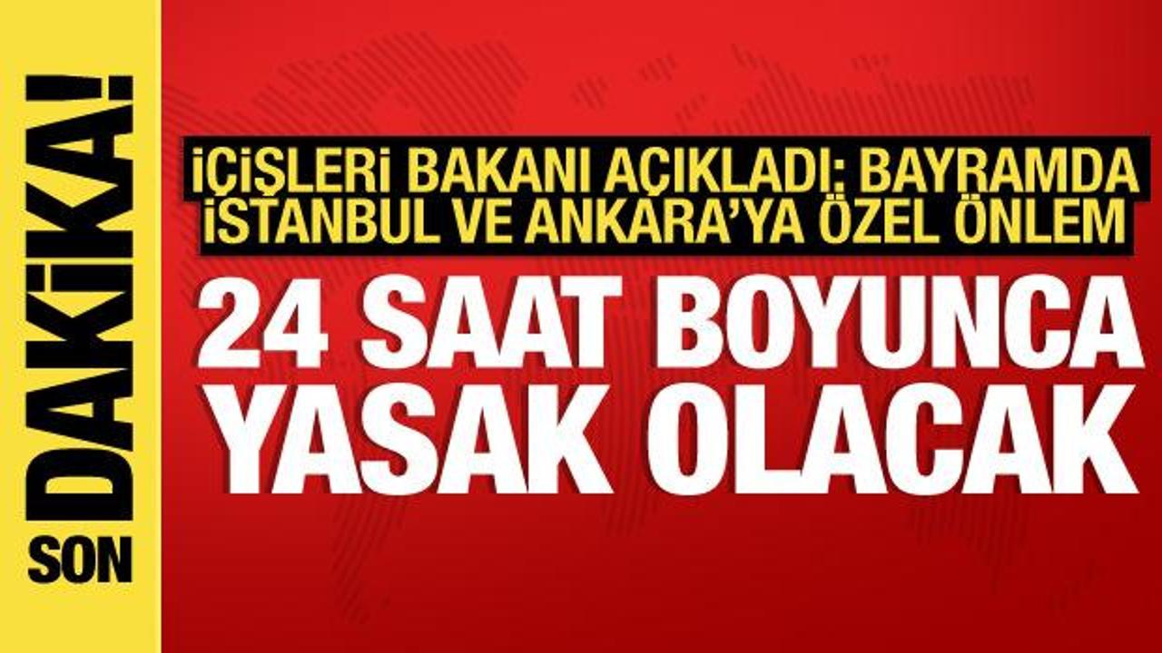 İstanbul ve Ankara’da bayram yoğunluğuna karşı özel önlem
