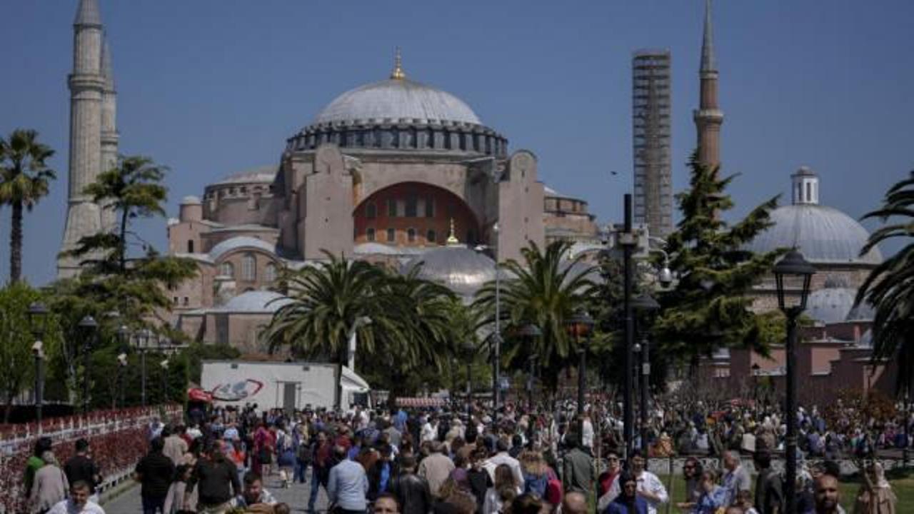 İstanbul’un tarihi mekanlarında bayram hareketliliği