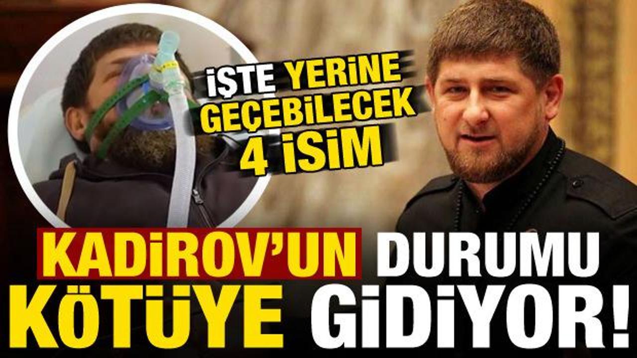 Kadirov’un durumu kötüye gidiyor! İşte yerine geçebilecek 4 isim…