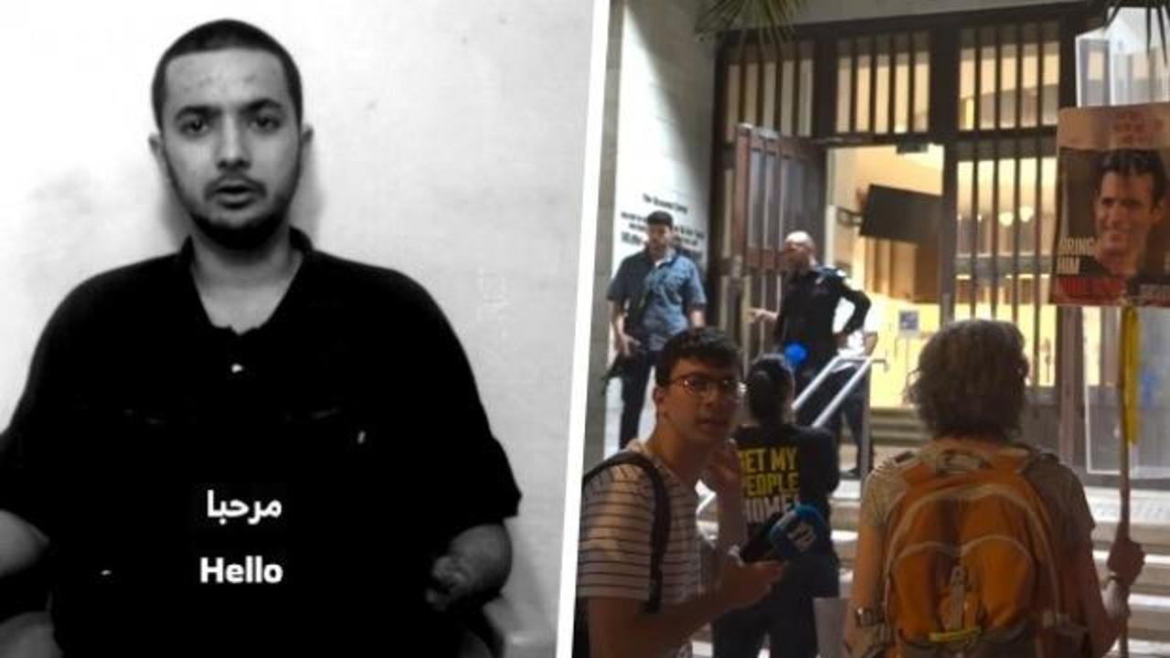 Kassam görüntüleri yayınladı, İsrail karıştı! Netanyahu’nun evinin önüne yığıldılar