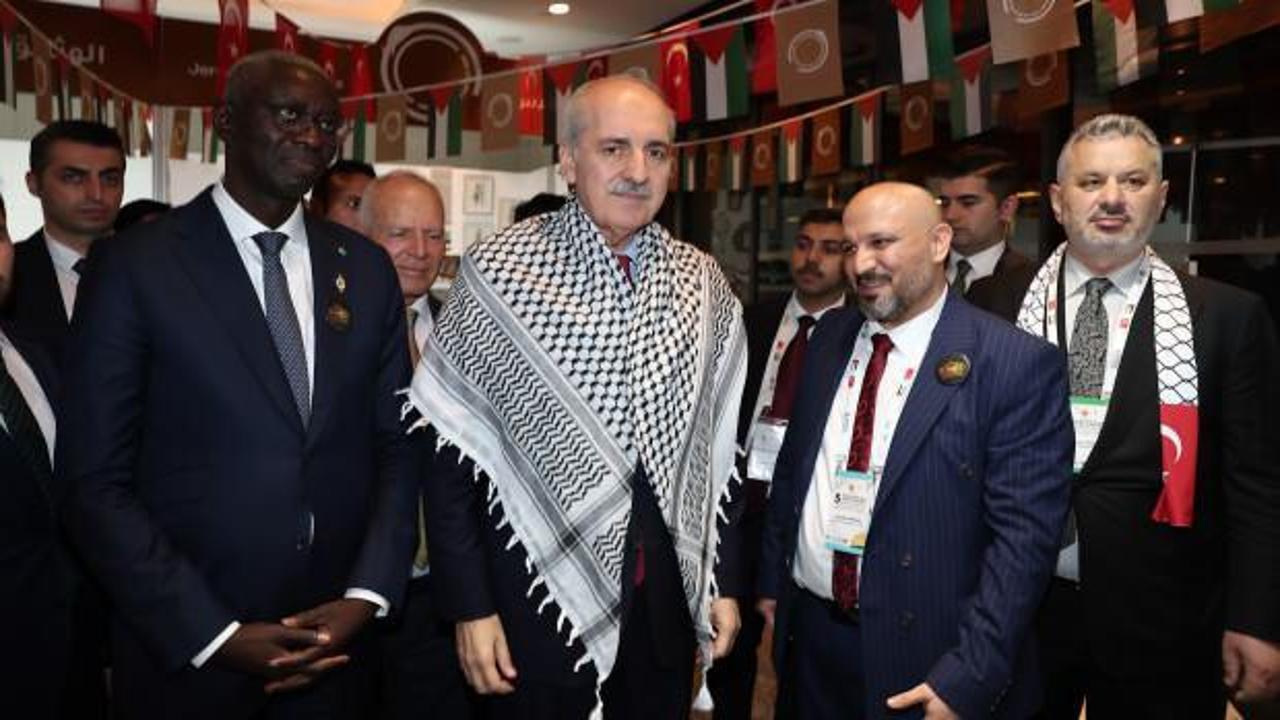 Kurtulmuş Kudüs Platformu sonrası mevkidaşlarıyla görüştü