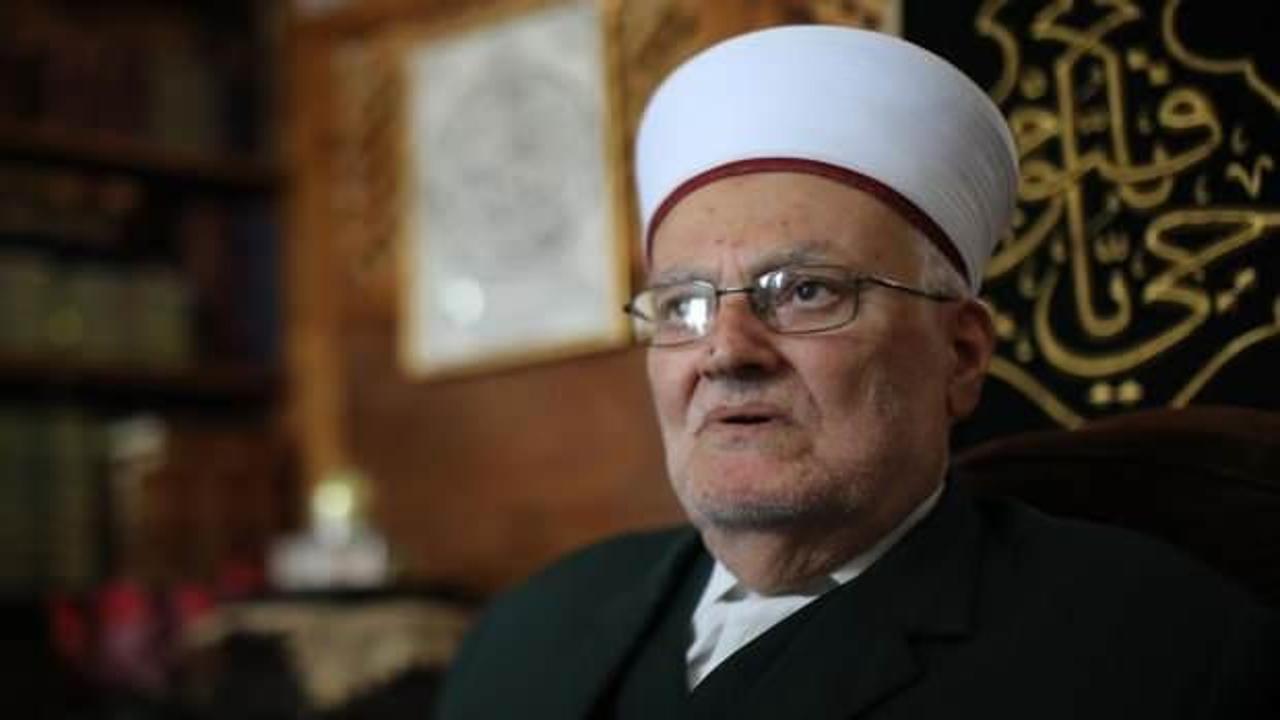 Mescid-i Aksa İmam Hatibi Sabri’den Cumhurbaşkanı Erdoğan’ın Filistin vurgusuna övgü