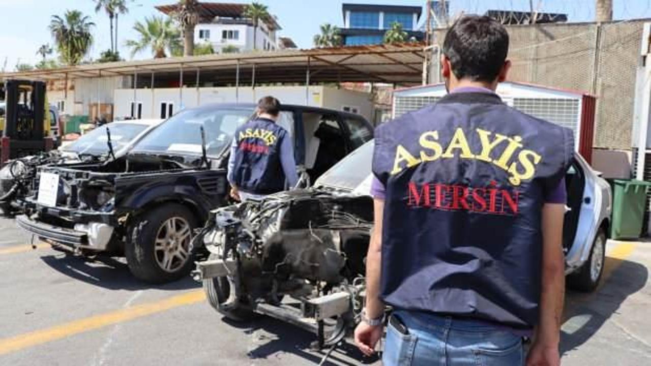 Milyonluk lüks araçlar ele geçirildi! Yedek parça için yurtdışından kaçak getirilmiş