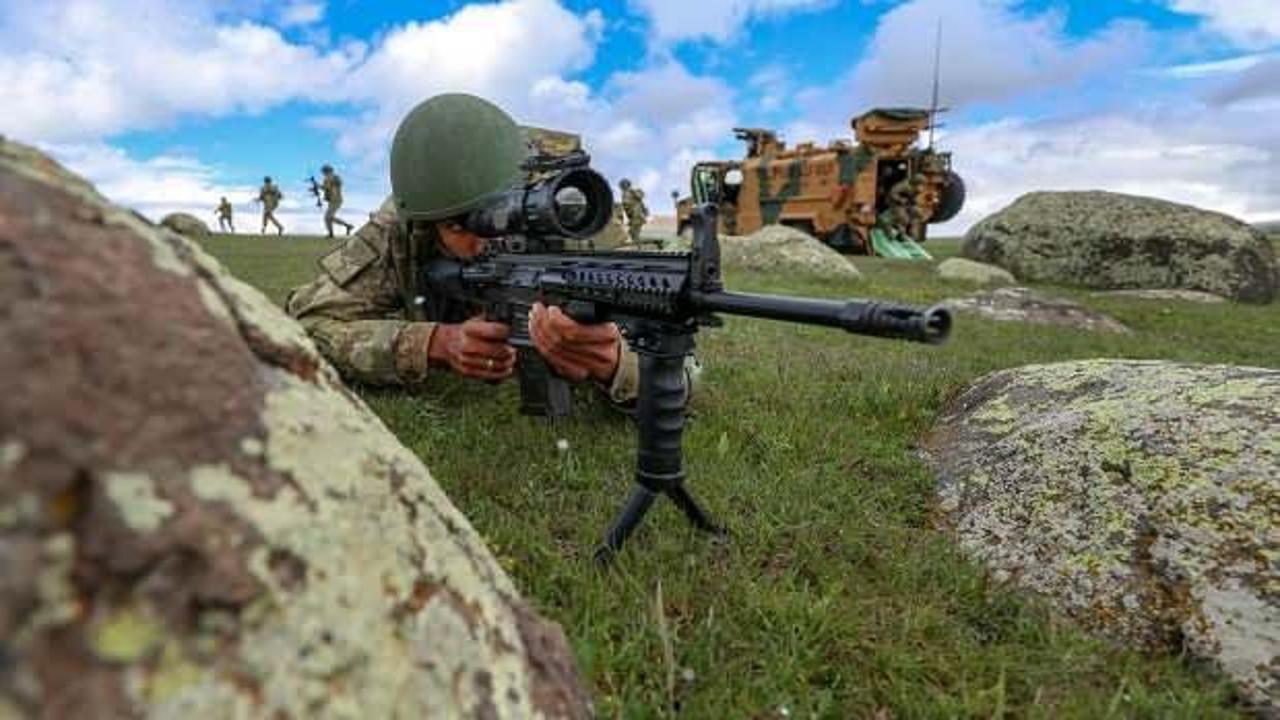 MSB duyurdu: Hudut Kartalları sınırda yakaladı