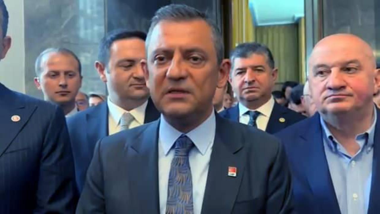 Özgür Özel: Sayın Cumhurbaşkanı’ndan randevu talep edeceğiz