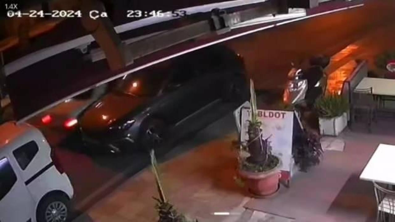 Park halindeki otomobile çarpıp kaçtı: 100 bin TL hasar bıraktı