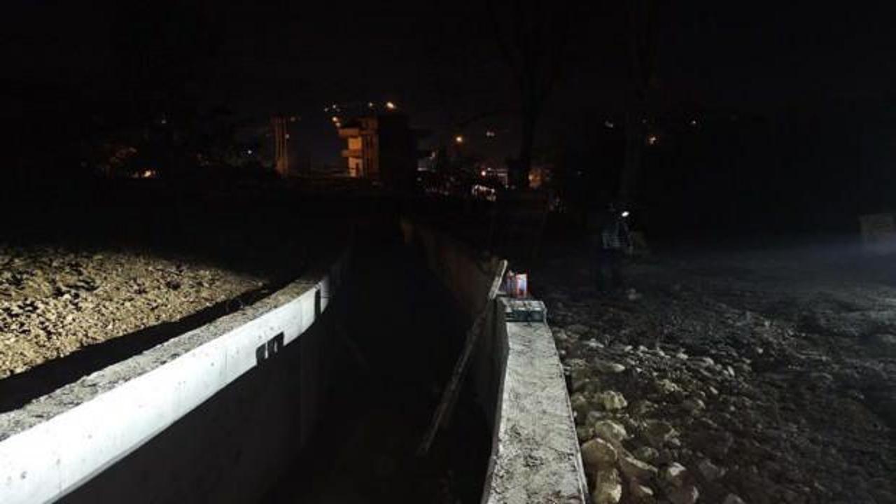 Su kanalına düşen adam hayatını kaybetti