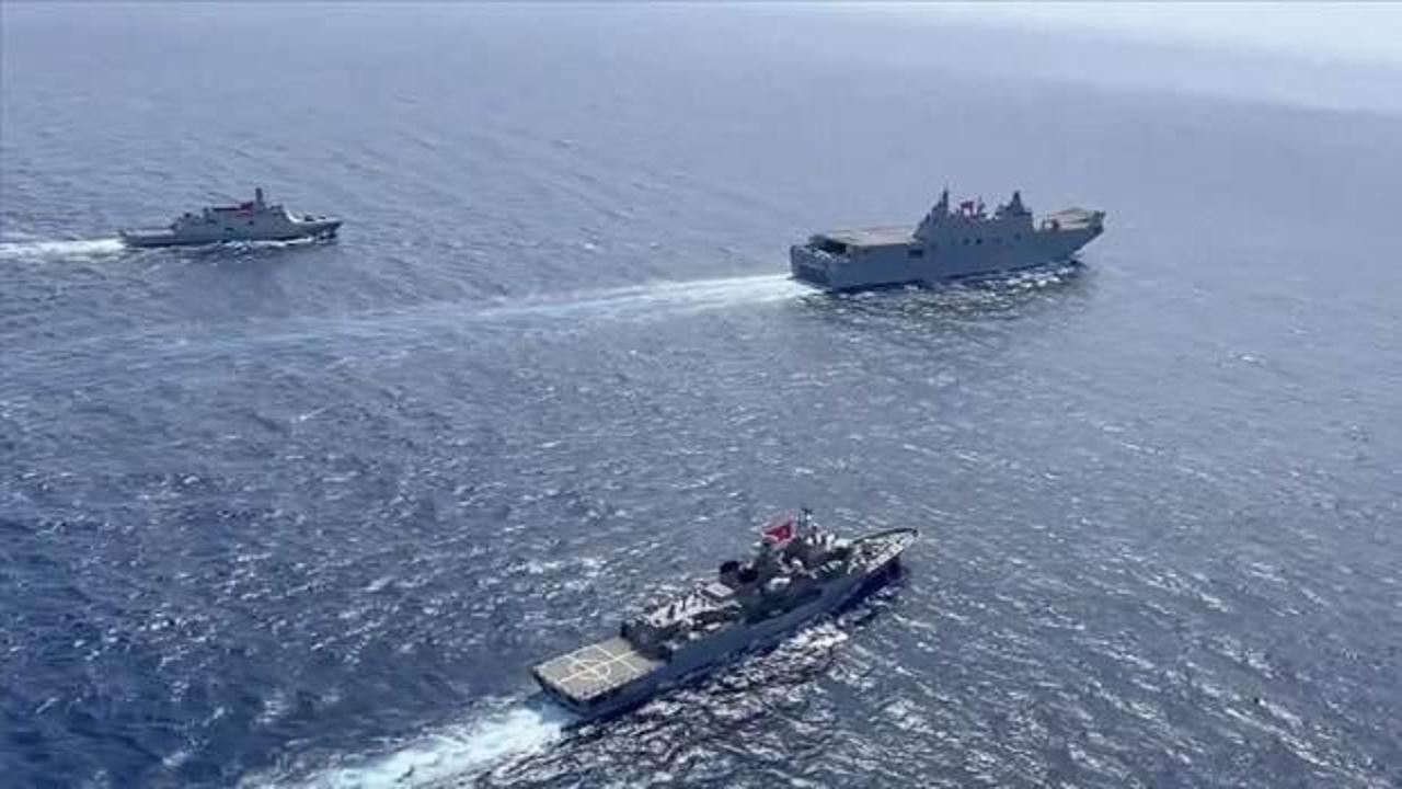 TCG Anadolu, İyon Denizi’nde