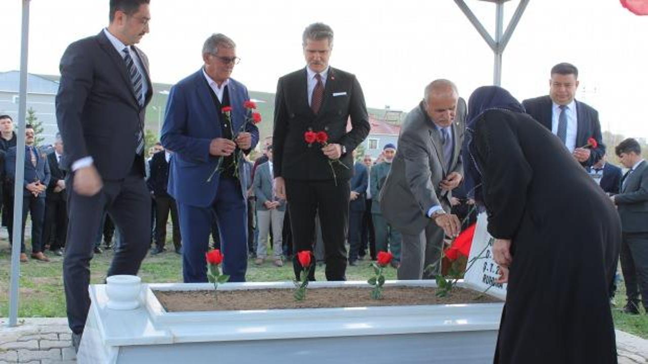 Terör saldırısında 2 yıl önce şehit olan infaz koruma memuru Ağrı’da anıldı