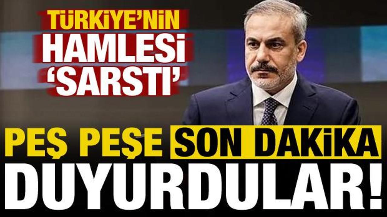 Türkiye’nin ‘İsrail’ hamlesi sarstı! Peş peşe son dakika duyurdular…
