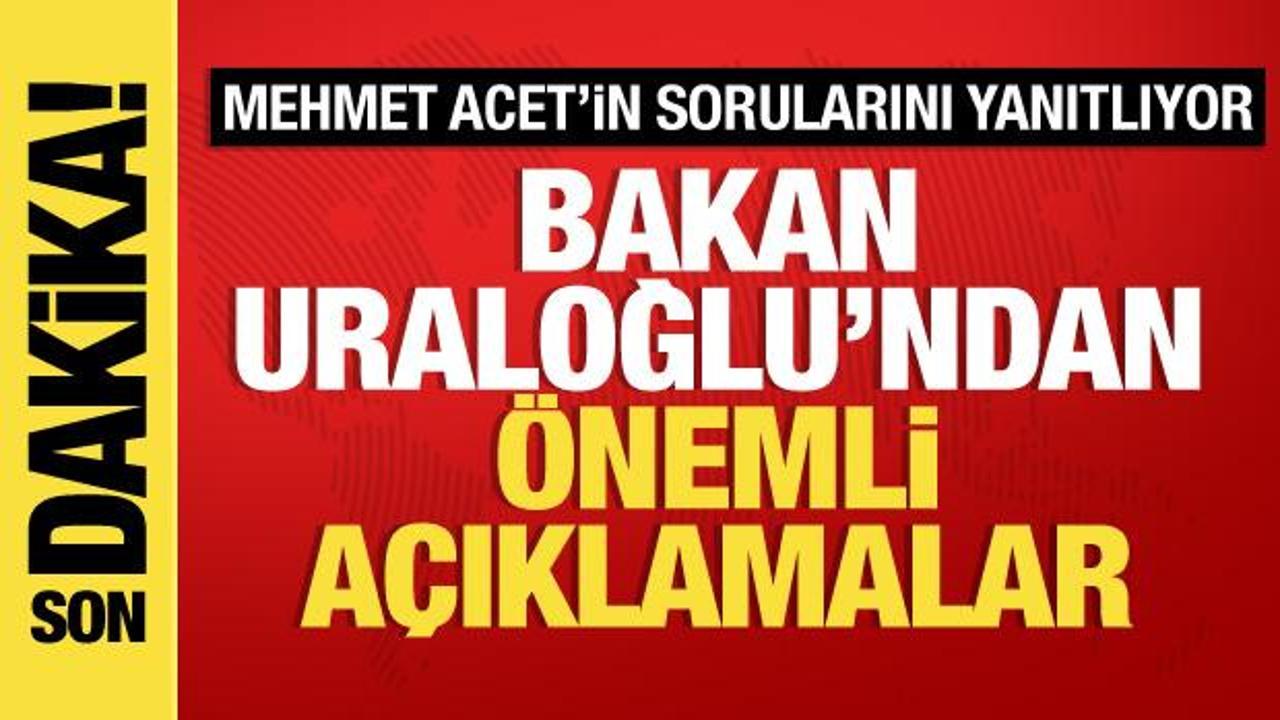 Ulaştırma ve Altyapı Bakanı Uraloğlu Başkent Kulisi’nde