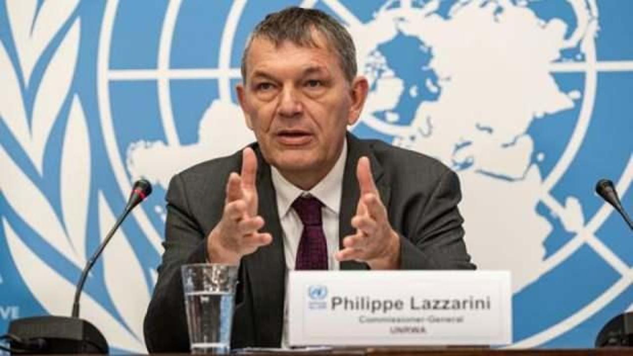 UNRWA Başkanı Lazzarini, İsrail’in yardım ajansını neden kapattırmaya çalıştığını açıkladı