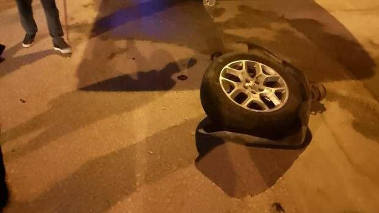 Yalova’da cip motosikletle çarpıştı!