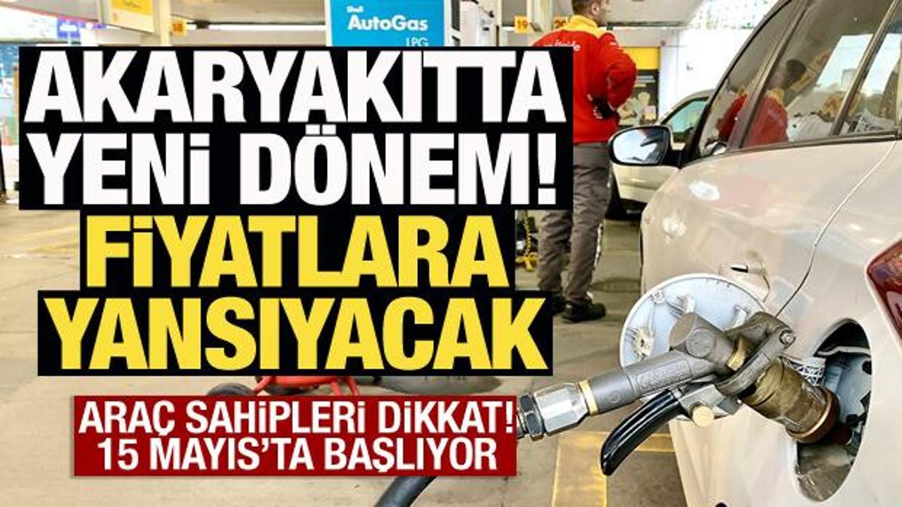 Akaryakıtta tek fiyat 15 Mayıs’ta pompaya yansıyacak