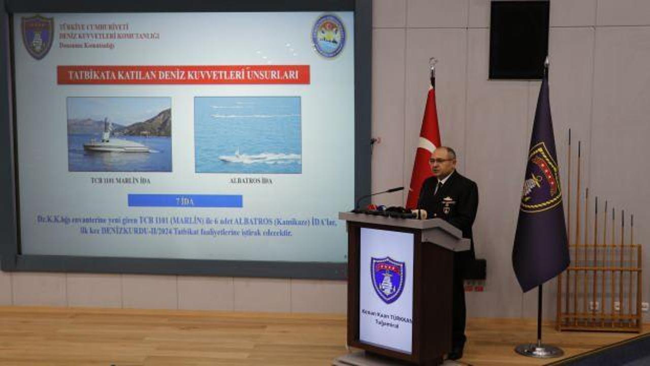 DENİZKURDU-2 Tatbikatı yarın başlıyor! Dosta güven düşmana korku verecek