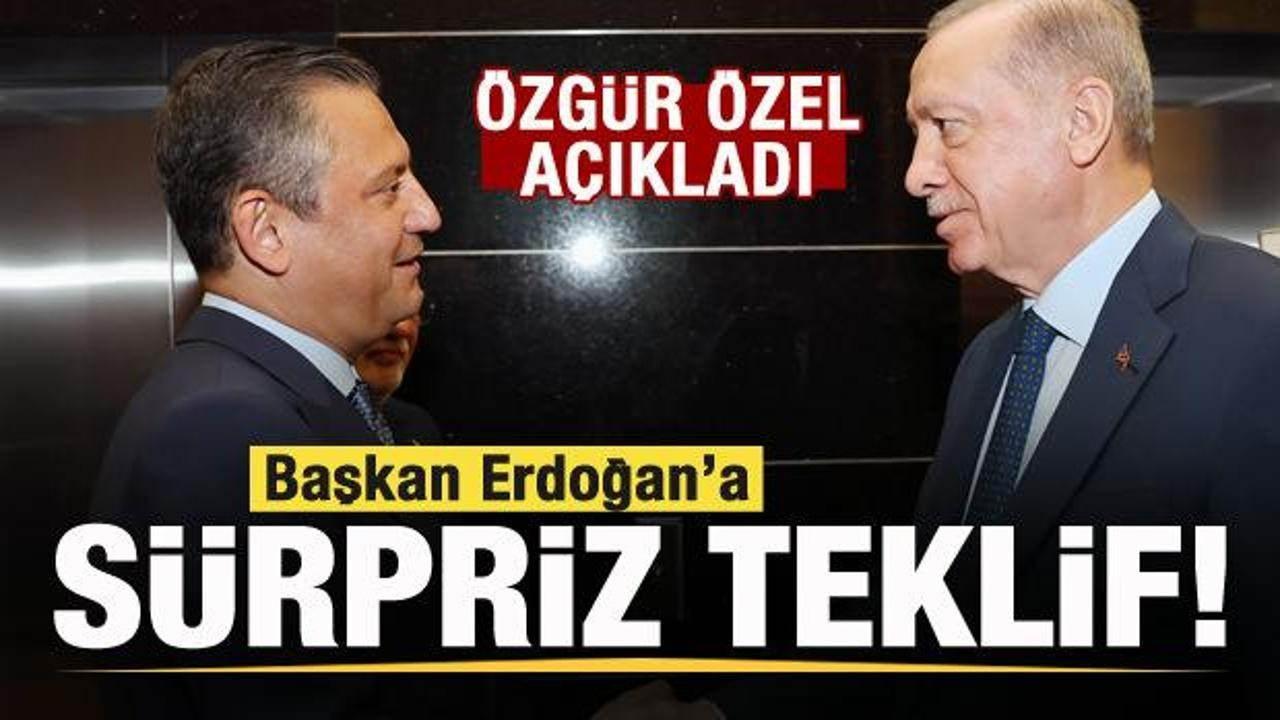 Cumhurbaşkanı Erdoğan, CHP'ye ne zaman gidecek? Özgür Özel'den açıklama geldi