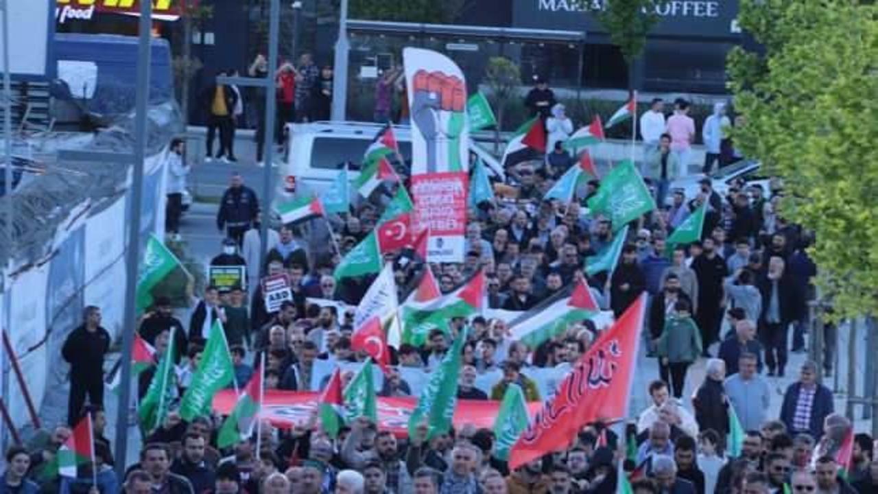 Gazze yürüyüşüne damga vuran isim: Önce Ebu Ubeyde sonra o