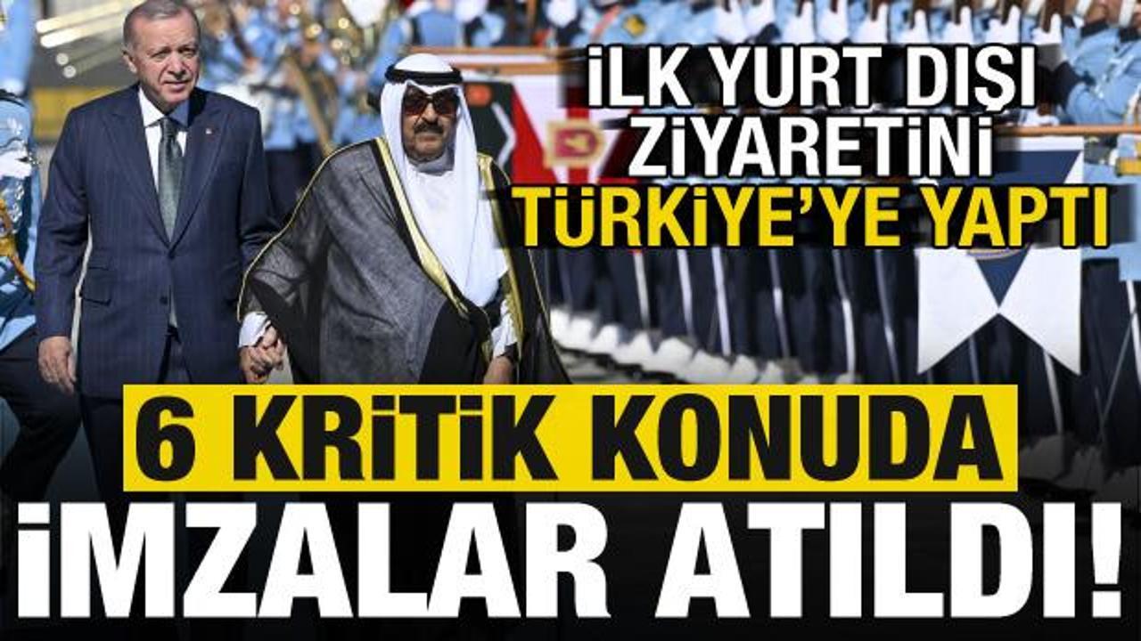 İlk yurt dışı ziyaretini Türkiye’ye yaptı! Ankara’da 6 kritik konuda imzalar atıldı…