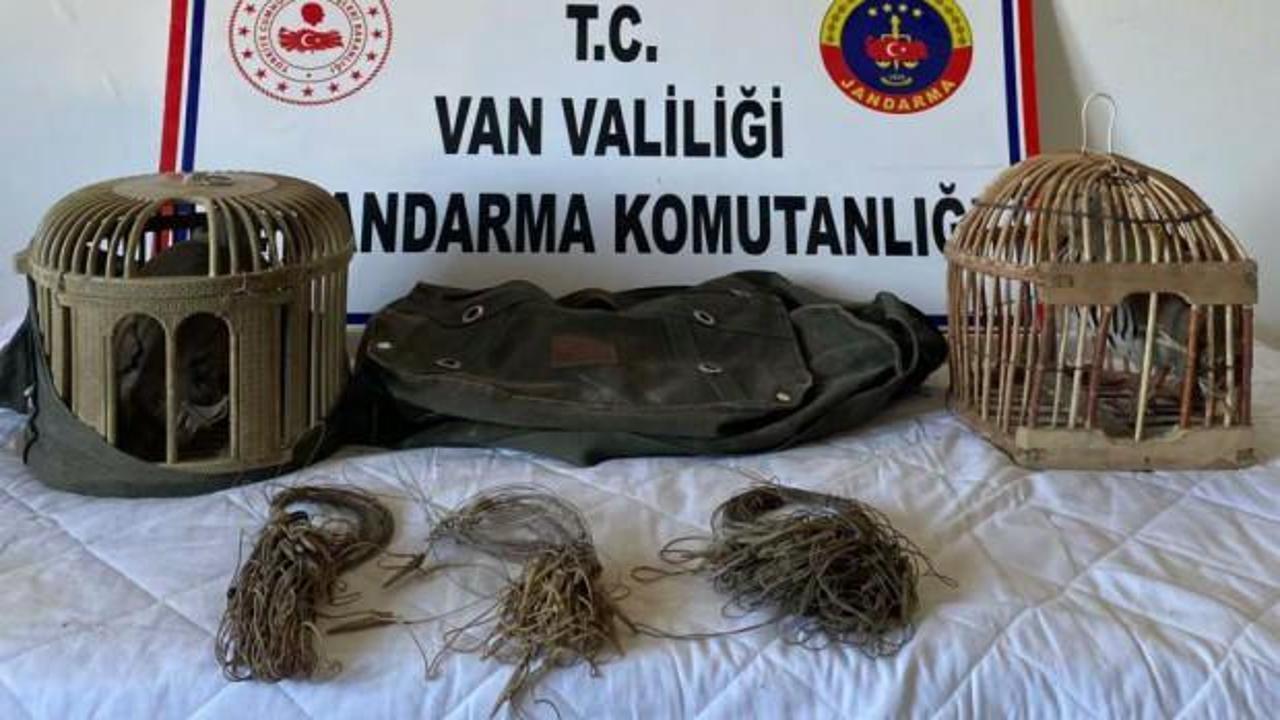 Kafes avcısına 16 bin 121 lira idari para cezası kesilecek