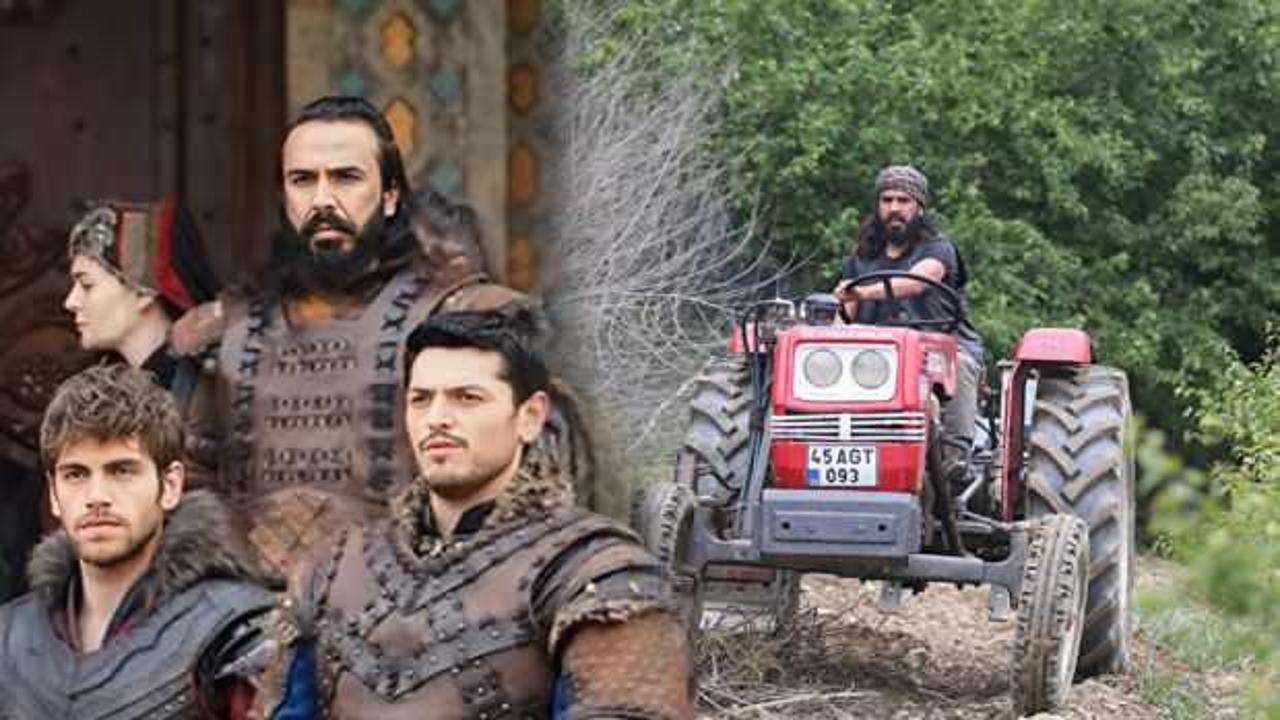 Kuruluş Osman’ın Oğuz Alp’i Samet Aksoy hafta sonu tarlada mesaisinde!