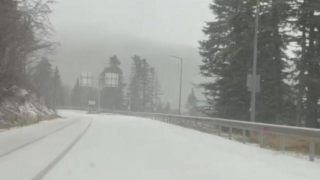 Mayıs ayında kar sürprizi! Bir anda beyaza büründü