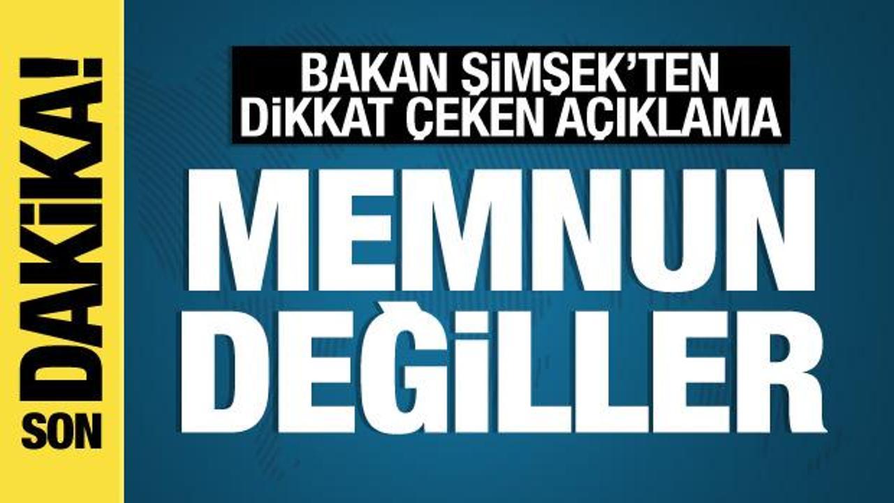 Mehmet Şimşek’ten altın kotası açıklaması: Çıkar çevreleri memnun değil