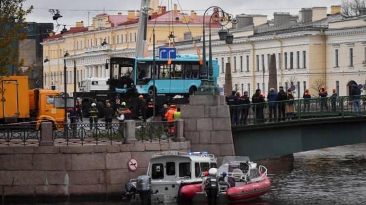 Rusya’da nehre uçan otobüste 7 kişi öldü