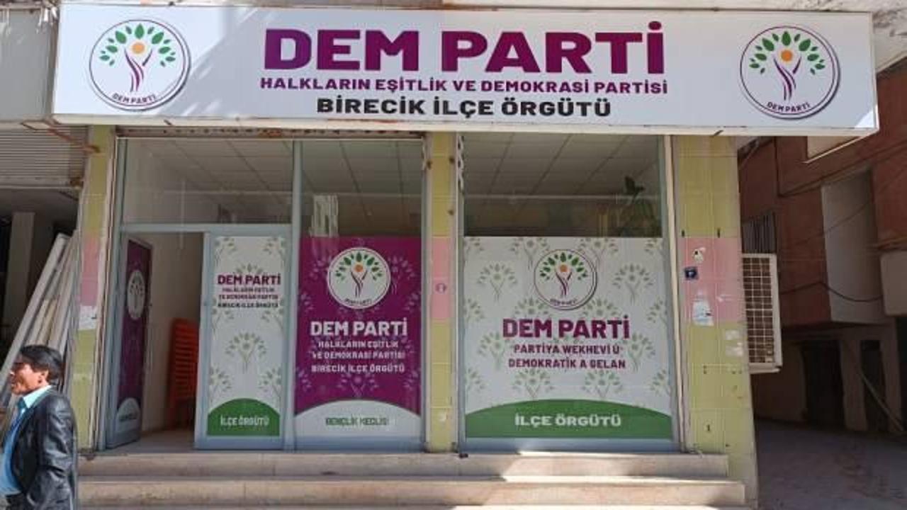 Şanlıurfa’da DEM Parti ilçe binası kurşunlandı