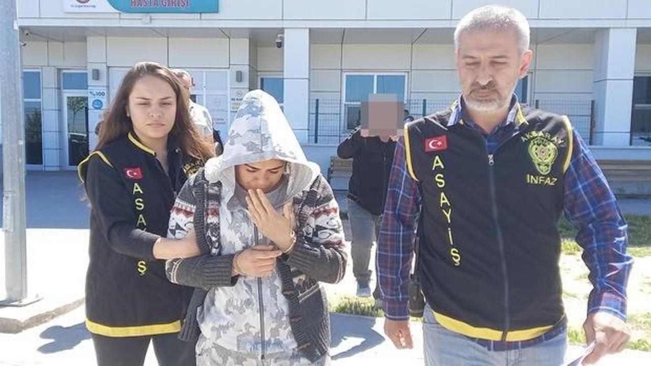 Suç makinesi kadın yakalandı