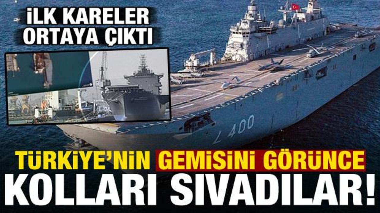 TCG ANADOLU örnek oldu! Türkiye’nin gemisini görünce hemen kolları sıvadılar…
