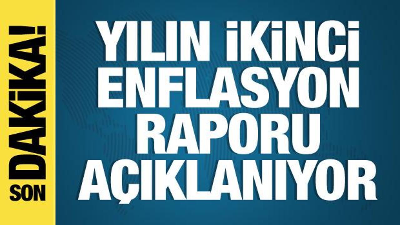 Yılın ikinci enflasyon raporu açıklanıyor