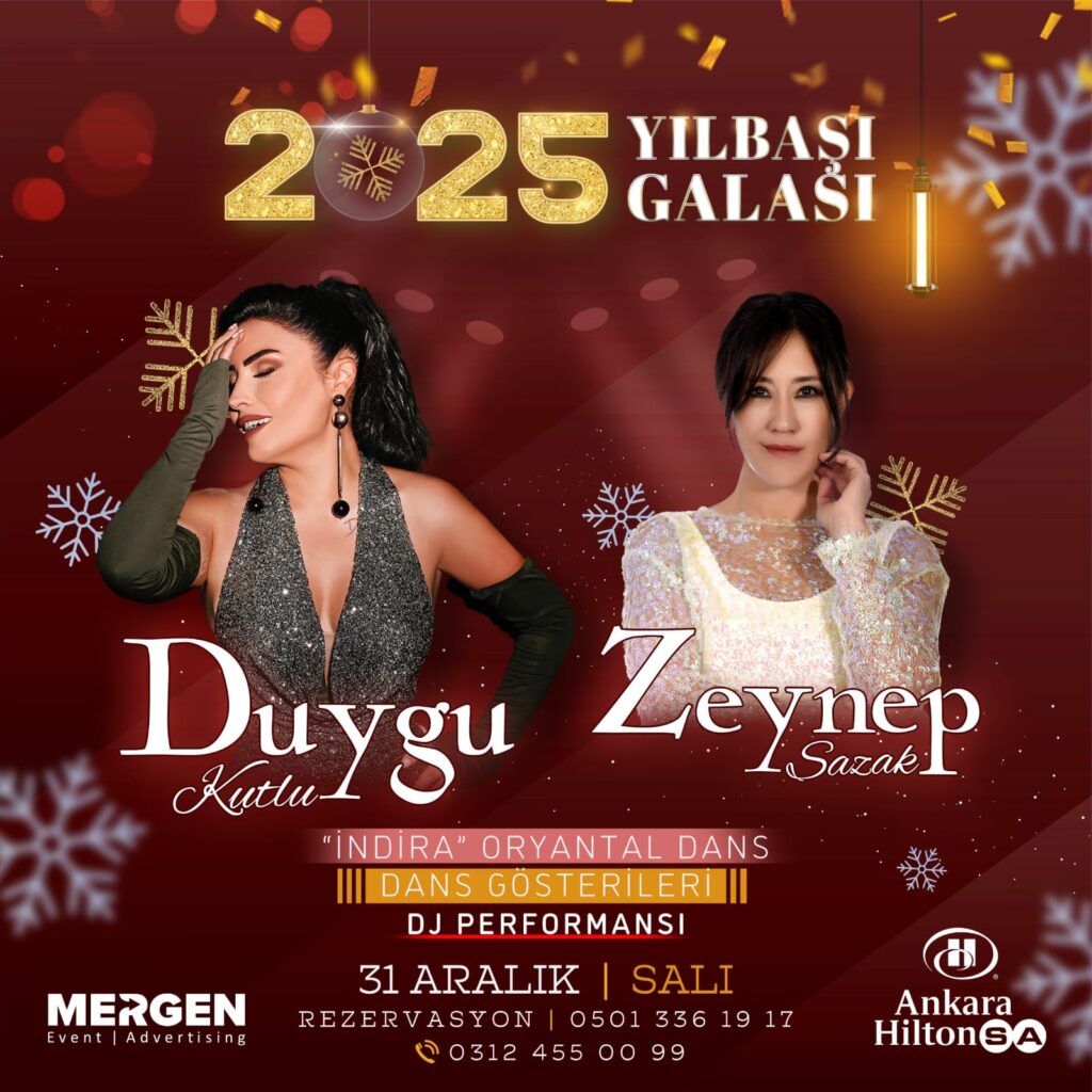 Mergen Organizasyon ile 2025'e Muhteşem Bir Giriş: HiltonSA Yeni Yıl Galası