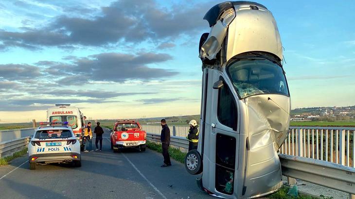Tekirdağ-Lüleburgaz Karayolunda Trafik Kazası: 2 Yaralı