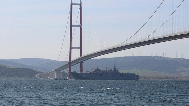 Çanakkale Boğazı’nda Konteyner Gemisi Makine Arızası Yaşadı