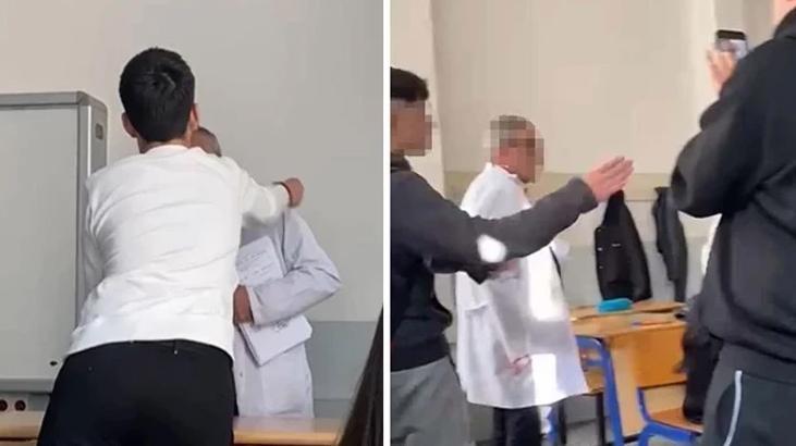 Öğretmenle Alay Eden Öğrencilere Ağır Disiplin Cezası