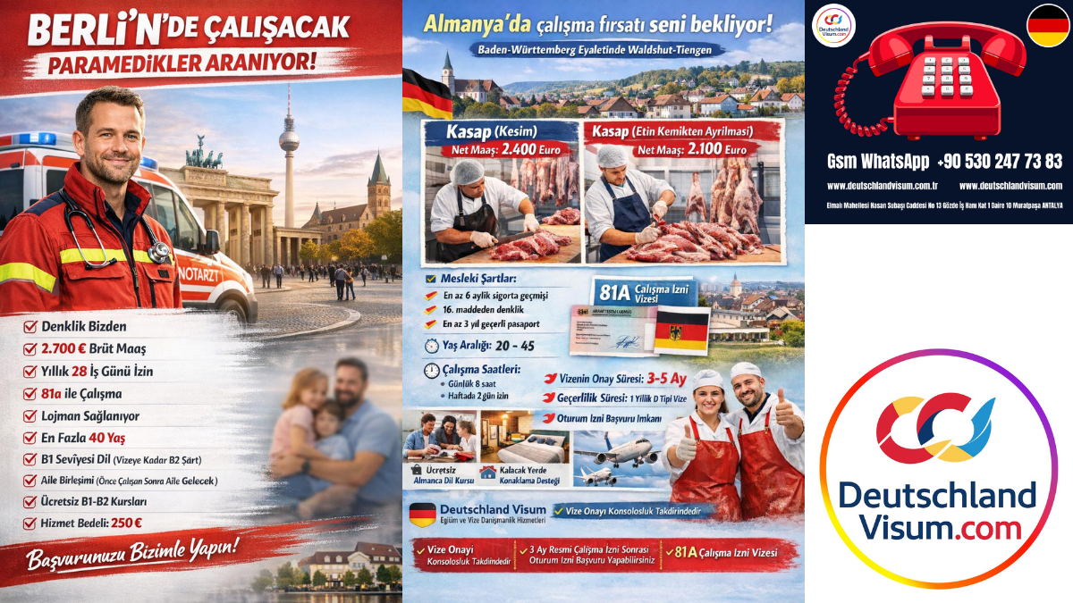 Almanya’ya Açılan Kapı: Deutschland Visum & Eğitim Danışmanlık