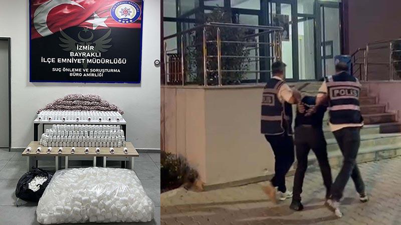 Bayraklı’da Büyük Uyuşturucu Operasyonu: 80 Bin Hap Ele Geçirildi