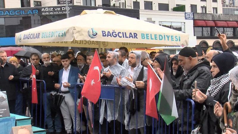 Bağcılar’da Filistin’e Destek Gösterisi: “Zulme Karşı Küresel Direniş Çağrısı”