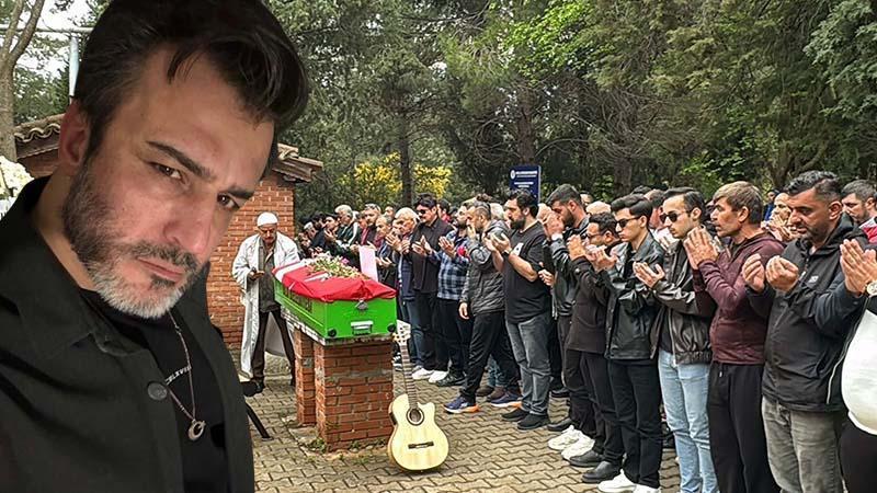 ŞARKICI RIZA TAMER ŞİŞMAN SON YOLCULUĞUNA UĞURLANDI