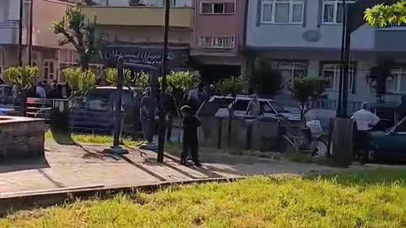 ESKİ DİNİ NİKAHLI EŞİNİN SİLAHLI SALDIRISINA UĞRADI: KORKUYLA BERBERE SIĞINDI