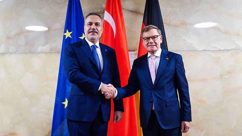 Fidan ve Wadephul Berlin’de Stratejik Diyalog Sürecini Değerlendirdi