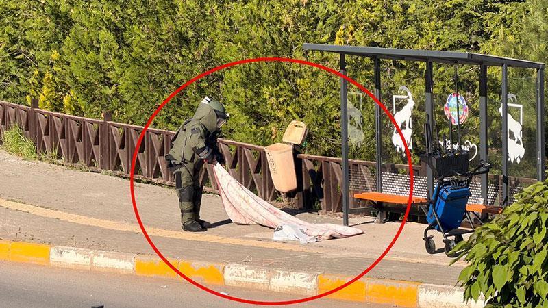 Hastane Kavşağında Şüpheli Poşet Paniği: Bomba İhbarı Üzerine Yol Trafiğe Kapatıldı