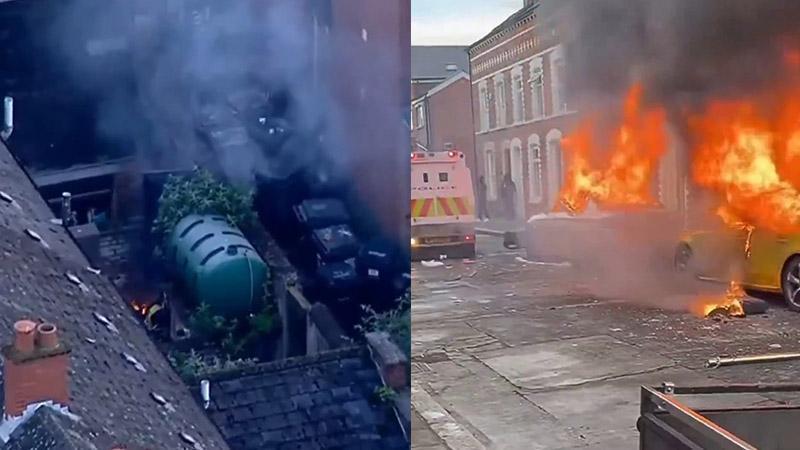 KUZEY İRLANDA’DA GÖÇMEN KARŞITI PROTESTOLAR ŞİDDETE DÖNÜŞTÜ